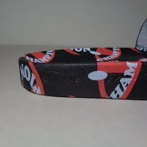 Champion Size 12 M IPO SMILE Black Scarlet Slide Sandals New Men\'s Shoes Champion Ipo Slides main image 3